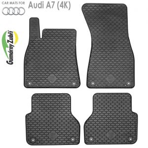 Коврики салона Audi A7 4K Sportback Gumarny Zubri (Чехия) - арт 221774-2