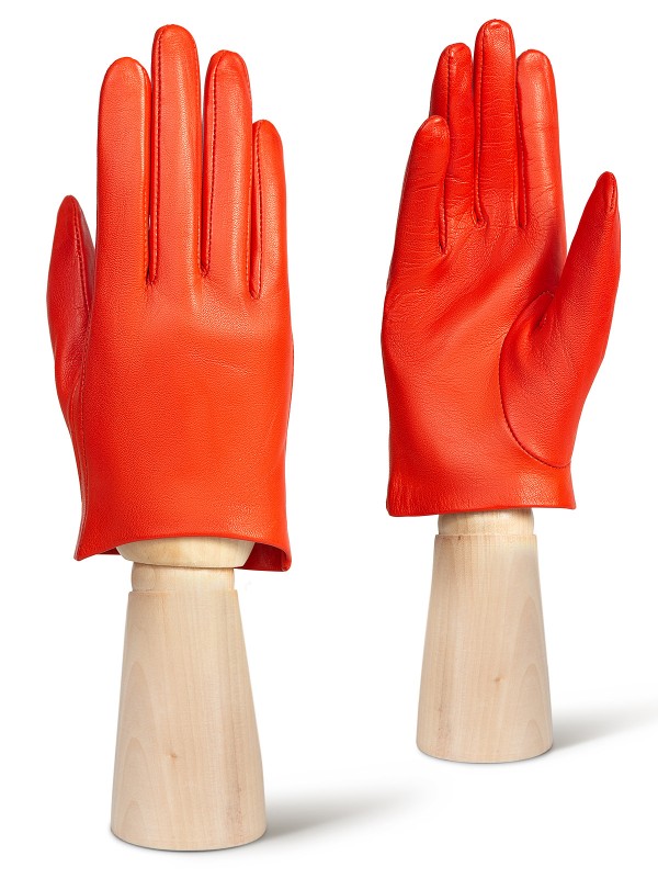 Красные женские перчатки б/п IS00410 ferrari red ELEGANZZA