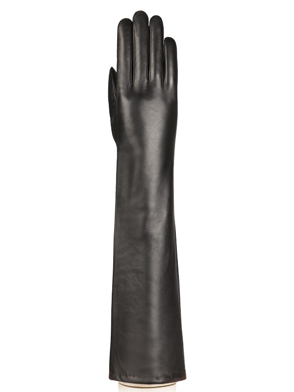 Женские кожаные перчатки п/ш LB-2004 black LABBRA