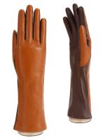 Перчатки для сенсорных телефонов ш+каш. TOUCH F-IS0065 cork/d.brown ELEGANZZA