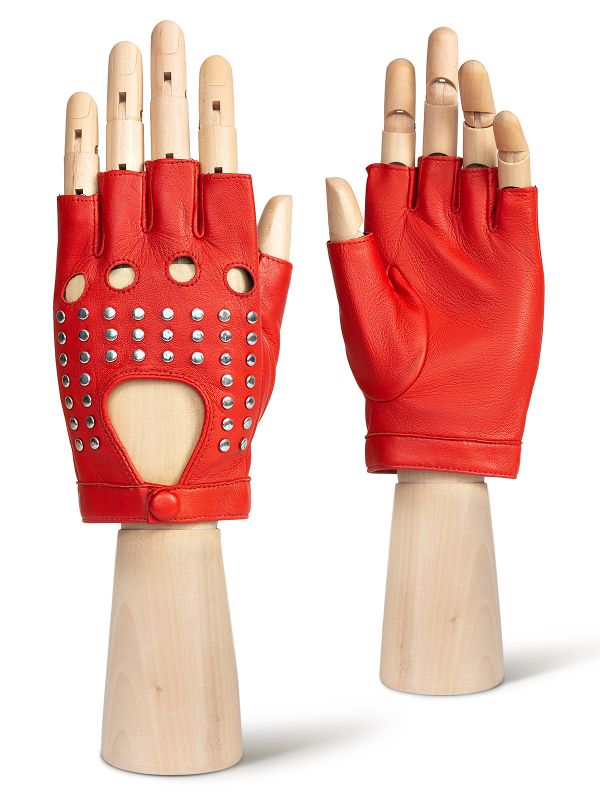 Автомобильные женские перчатки ш/п IS222 ferrari red ELEGANZZA