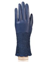 Перчатки женские ш+каш. IS04020 d.blue ELEGANZZA