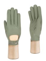 Женские перчатки оливкового цвета ш/п LB-8442 olive LABBRA
