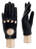 Автомобильные женские перчатки ш/п IS081 black ELEGANZZA