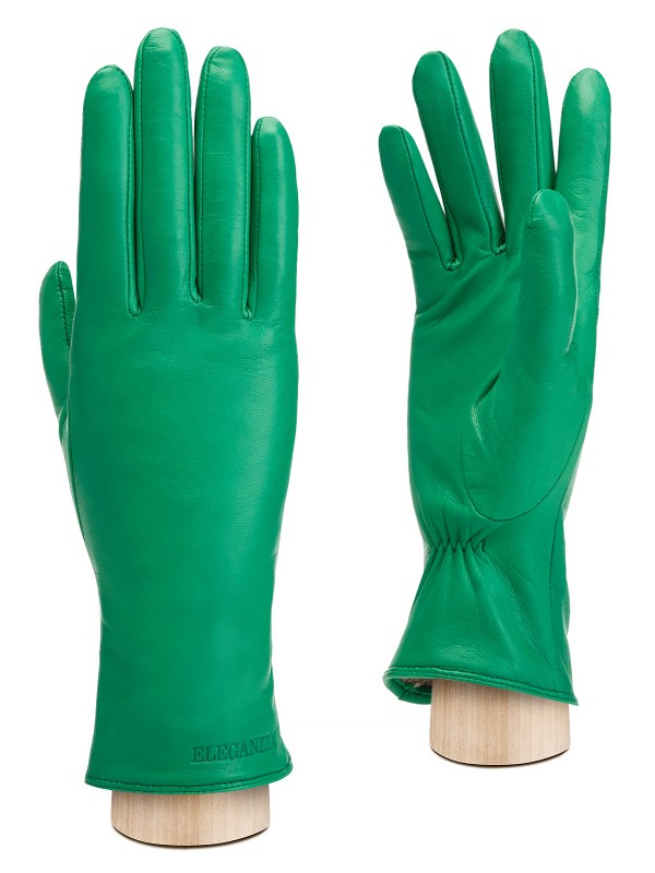 Перчатки женские 100% ш IS00700 bright green ELEGANZZA