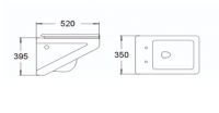 Компакт-моноблок безободковый унитаз SantiLine  SL-5017 схема 2