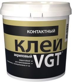 Клей Контактный VGT 25кг Акриловый, Водостойкий / ВГТ