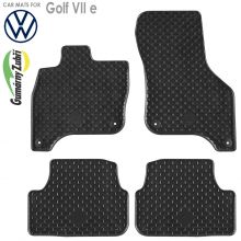 Коврики Volkswagen Golf VII E-Golf от 2012 - 2020 в салон резиновые Gumarny Zubri (Чехия) - 4 шт.