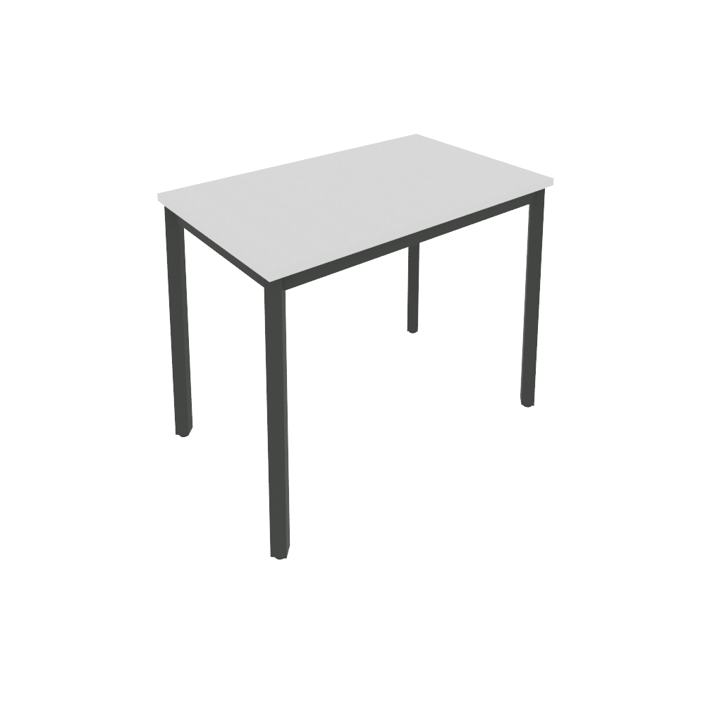Стол письменный на металлокаркасе 980х600х750 (ЛДСП Серый)