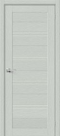 Межкомнатная Дверь с Экошпоном Bravo Браво-28 Grey Wood / Magic Fog 600x2000, 700x2000, 800x2000, 900x2000мм / Браво