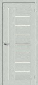 Межкомнатная Дверь с Экошпоном Bravo Браво-29 Grey Wood / Magic Fog 600x2000, 700x2000, 800x2000, 900x2000мм / Браво