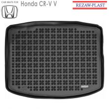Коврик Honda CR-V V от 2018 - 2023 для нижнего уровня в багажник резиновый Rezaw Plast (Польша) - 1 шт.