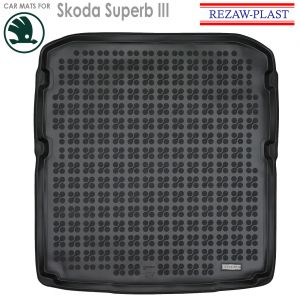 Коврик багажника Skoda Superb III Rezaw Plast (Польша) - арт 231533