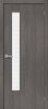 Межкомнатная Дверь с Экошпоном Bravo Браво-9 Grey Melinga / Wired Glass 12,5 400x2000, 600x2000, 700x2000, 800x2000, 900x2000мм / Браво