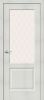 Межкомнатная Дверь с Экошпоном Bravo Неоклассик-33 Bianco Veralinga / White Сrystal 600x2000, 700x2000, 800x2000, 900x2000мм / Браво