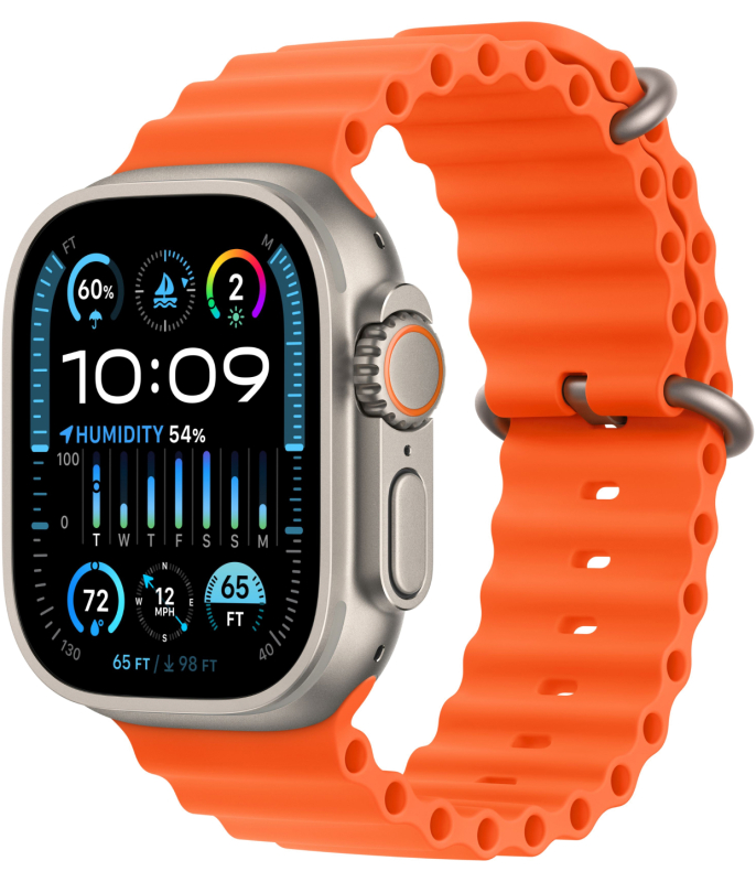 Apple Watch Ultra 2 GPS+Cellular 49mm Orange Ocean Band