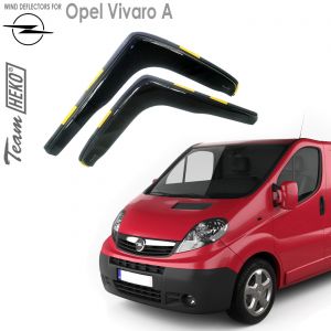Дефлекторы ветровики Opel Vivaro A на окна вставные 2 шт - арт 25348 Heko (Польша)