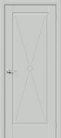 Межкомнатная Дверь Эмалит Bravo Прима-10.Ф2 Grey Matt 600x2000, 700x2000, 800x2000, 900x2000мм / Браво