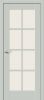 Межкомнатная Дверь Эмалит Bravo Прима-11.1 Grey Matt / Magic Fog 600x2000, 700x2000, 800x2000, 900x2000мм / Браво