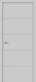 Межкомнатная Дверь Винил Bravo Граффити-2.Д Grey Pro 600x2000, 700x2000, 800x2000, 900x2000мм / Браво