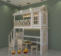 Кровать-чердак Домик Fairy Land Felicia №1 (любые размеры)