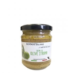 Крем из оливок Iannotta Crema di Olive Itrana 180 г - Италия