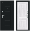Входная Дверь Bravo Некст Kale Букле Черное/Riviera Ice 860x2050, 960x2050мм / Браво