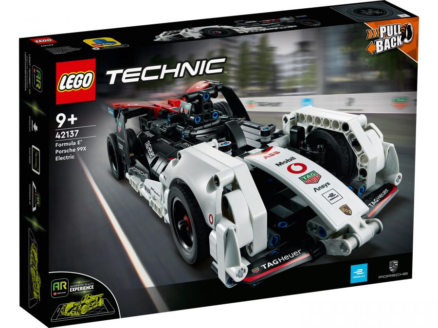 Конструктор LEGO Technic 42137 "Formula E Porsche 99X Electric", 422 дет.