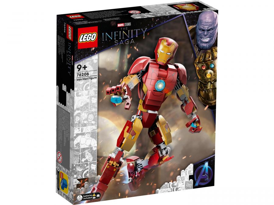 Конструктор LEGO Super Heroes 76206 "Фигурка Железного человека", 381 дет.