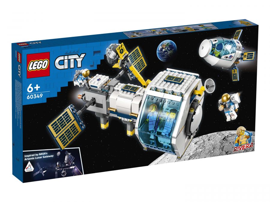 Конструктор LEGO City 60349 "Лунная космическая станция", 500 дет.