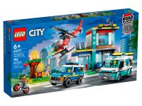 Конструктор LEGO City 60371 "Штаб аварийных транспортных средств", 706 дет.