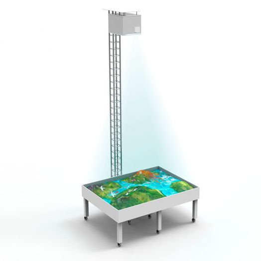 Мини - Интерактивная песочница + интерактивный стол 10 касаний.