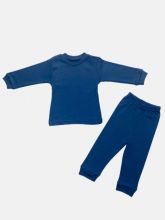 Пижама интерлок-пенье универсальная C-PJ023-ITp, цвет темно-синий