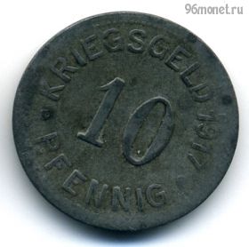 Германия. Мюнстер 10 пфеннигов 1917 нотгельд