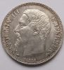 Император Наполеон III 1 франк 1857 UNC