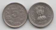 Индия 5 рупий 1992-2004 XF