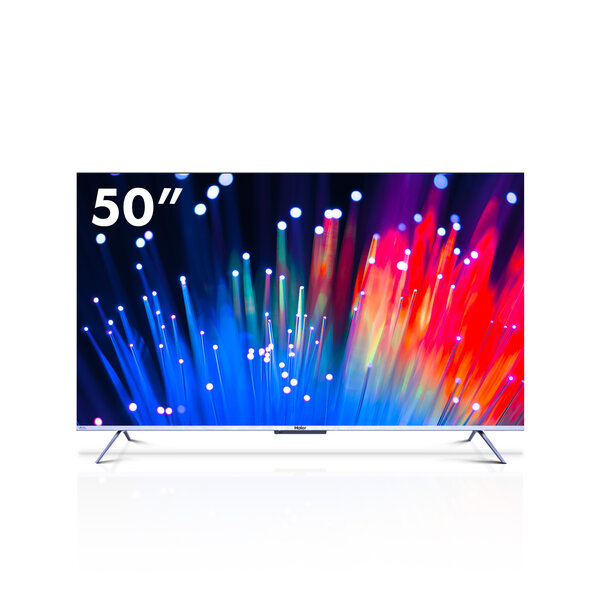 50" Телевизор Haier 50 Smart TV S3 QLED, LED, HDR, серый
