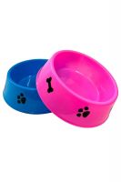Миска для кошек и собак Домашний Сундук D16см пластик цвета в асс. ДС-306 [в ассортименте]