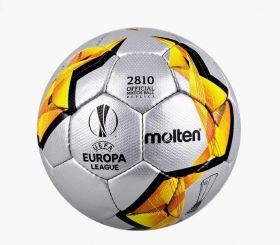 Профессиональный футбольный мяч Molten F5U2810, 5 размер, серебристый