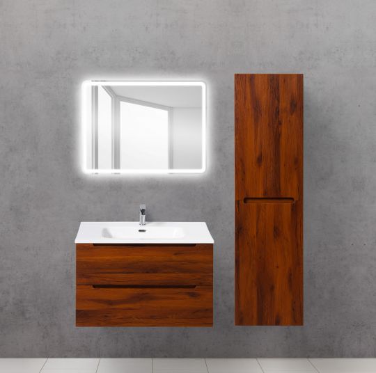 Зеркало для ванной комнаты BelBagno SPC-MAR-600-800-LED-BTN ФОТО