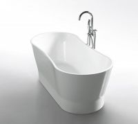 Овальная ванна Belbagno BB406 165х73 схема 1