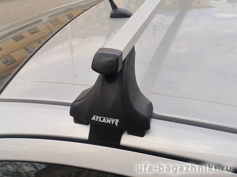 Багажник на крышу Omoda S5 sedan, Атлант: прямоугольные дуги и опоры типа Е