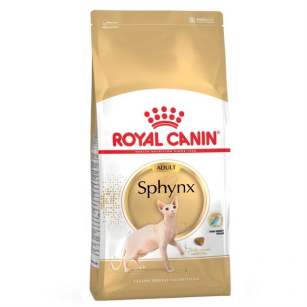 Сухой корм для кошек Royal Canin Sphynx породы Сфинкс с птицей