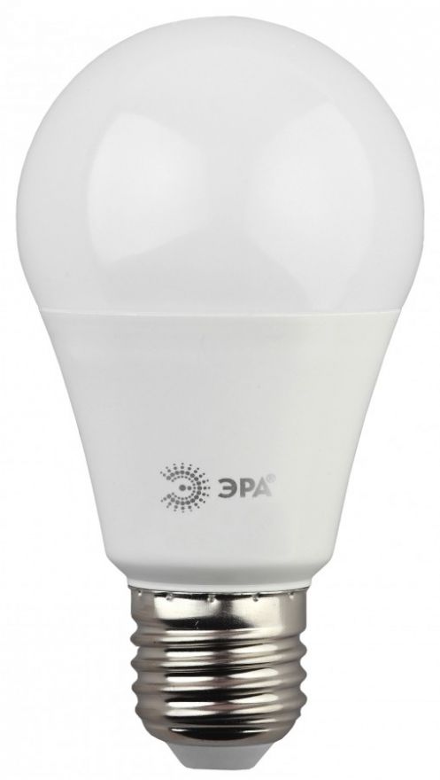 Светодиодная лампа ЭРА стандарт ЛОН A60 E27 15W(1300lm) 6000K 6K 124x60 A60 E27 15W-860-E27 0294