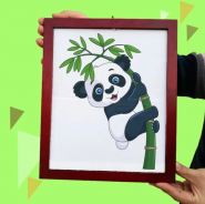 Panda Comes Out of the Frame