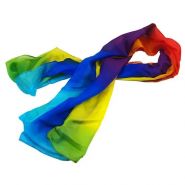 Multicolored Silk Streamer (500cm*16cm) Разноцветный шёлковый стример
