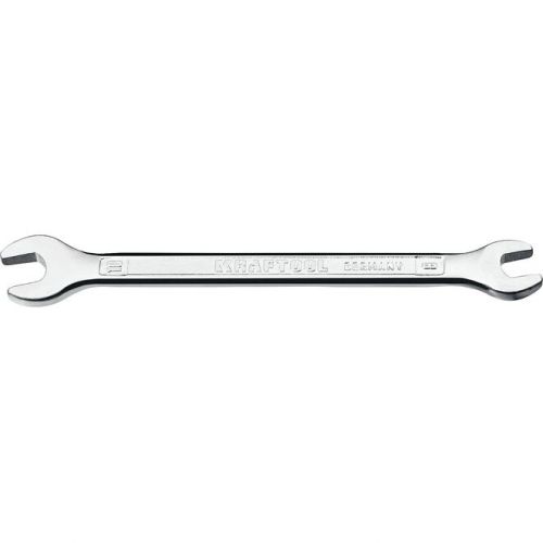KRAFTOOL 8х10 мм, Cr-V сталь, хромированный, гаечный ключ рожковый 27033-08-10_z01