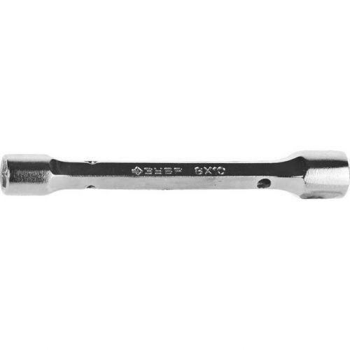 ЗУБР 8 х 10 мм, двухсторонний, усиленный, шестигранный профиль, ключ торцовый 27190-08-10