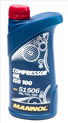 Масло компрессорное Compressor Oil ISO 100, 1 л MANNOL 1918