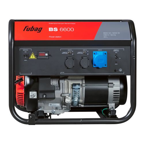 Бензогенератор BS 6600, 6,0 кВт FUBAG 641690